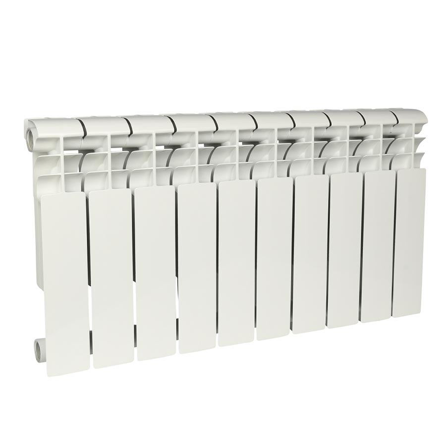 Радиатор алюминиевый секционный, настенный, Profi 350, 428×800×80, 10 секции, боковое подключение