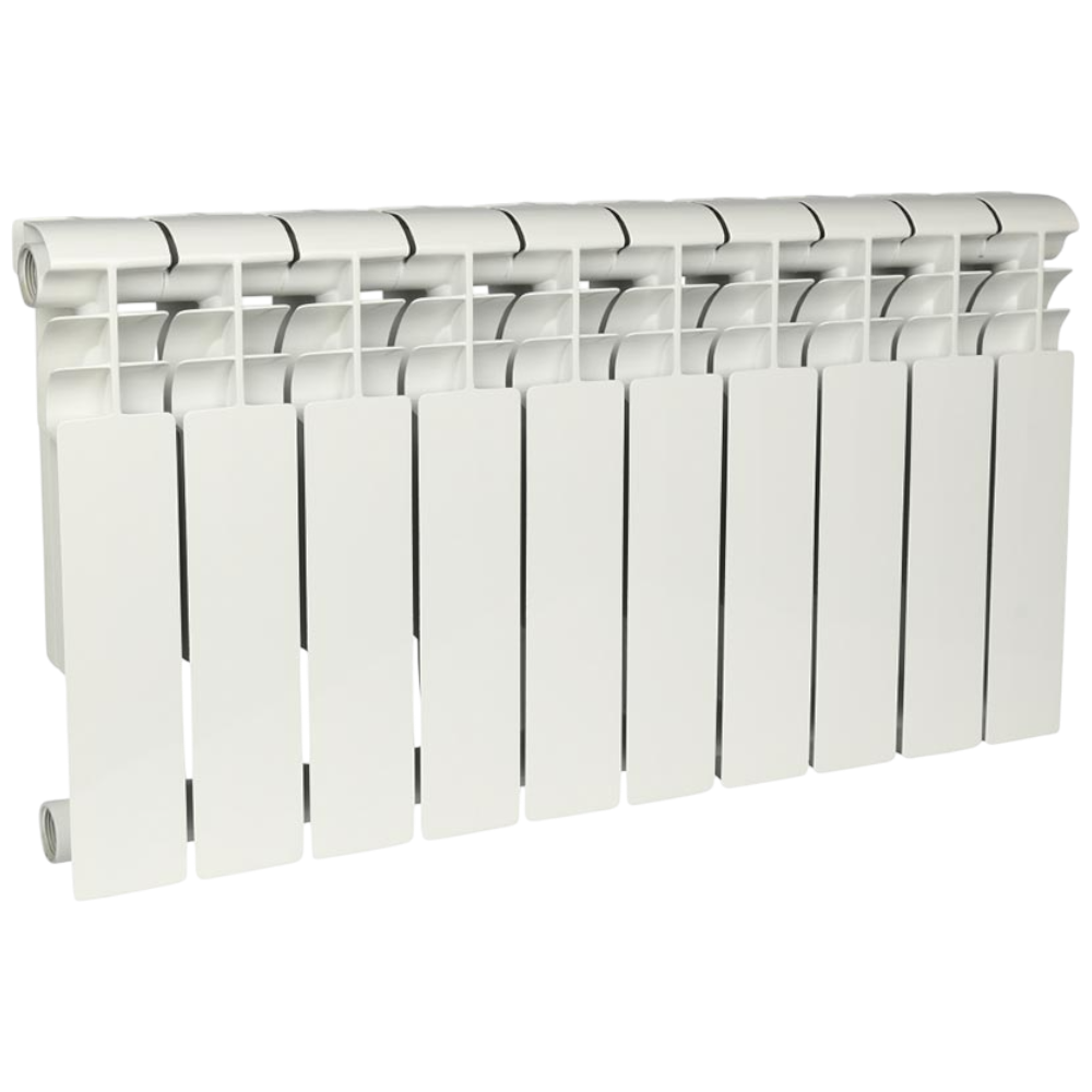 Радиатор алюминиевый секционный, настенный, Profi 350, 428×800×80, 10 секции, боковое подключение