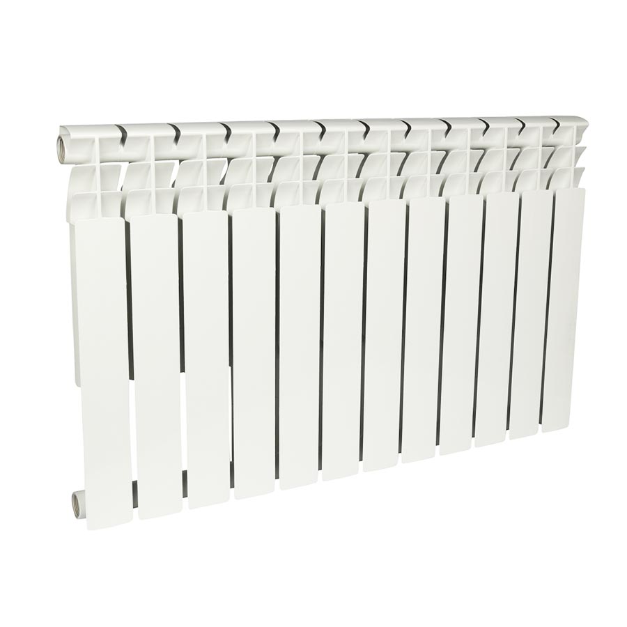 Радиатор биметаллический секционный, настенный, Optima Bm 500, 560×924×78, 12 секции, боковое подключение