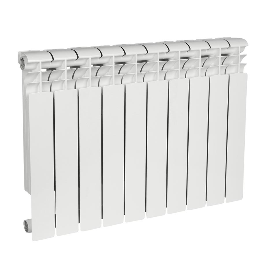 Радиатор биметаллический секционный, настенный, Profi Bm 500, 567×800×80, 10 секции, боковое подключение