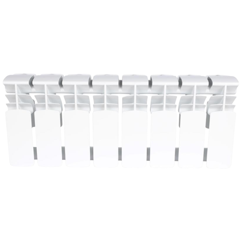 Радиатор биметаллический секционный, настенный, Plus Bm 200, 256×632×96, 8 секции, боковое подключение